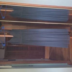 Gray Bridesmaid Dress